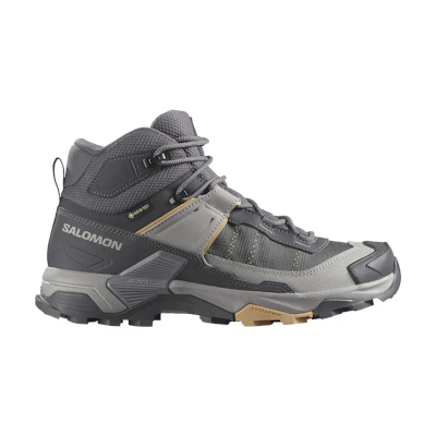 (W) Salomon X Ultra 5 Mid GTX W Ebony/Black/Green