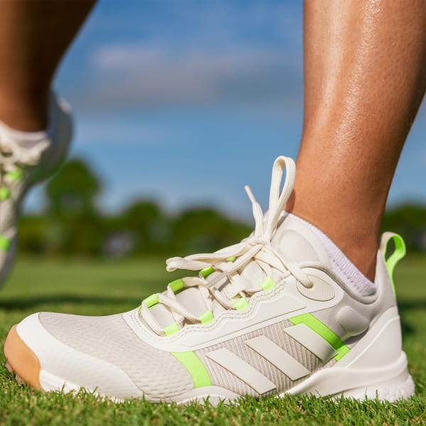 (W) adidas Zoysia 'Off White Green Spark' 圖 10