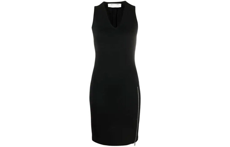 (Women) 1017 ALYX 9SM V-Neck Side-Zip Sleeveless Dress AA-W-K-0087-F-A01-0001