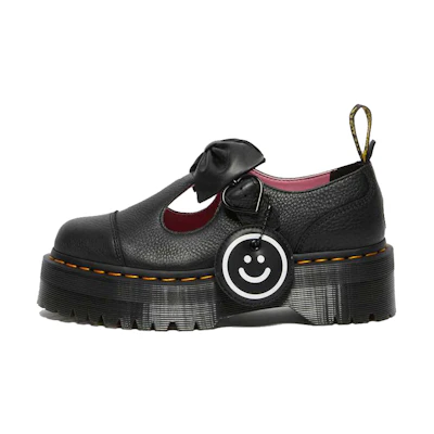 (W) Lazy Oaf Dr. Martens Bethan Leather Mary Jane 'Black'
