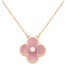 Buy (W) Kalung Wanita Van Cleef & Arpels Alhambra Rose Gold Empat Daun 2021 Edisi Terbatas VCARP7TD00