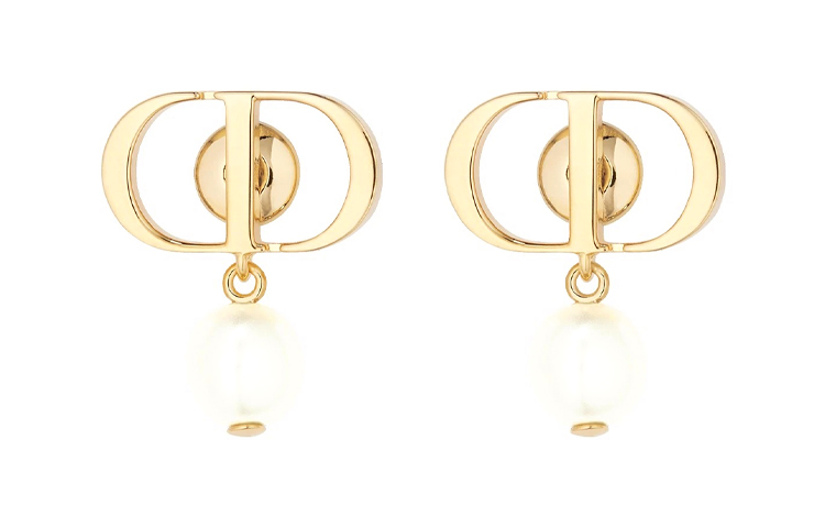 (Women) 2022 DIOR Petit CD Gold Metal Earrings for Women E1520PTCRS-D301 圖 2