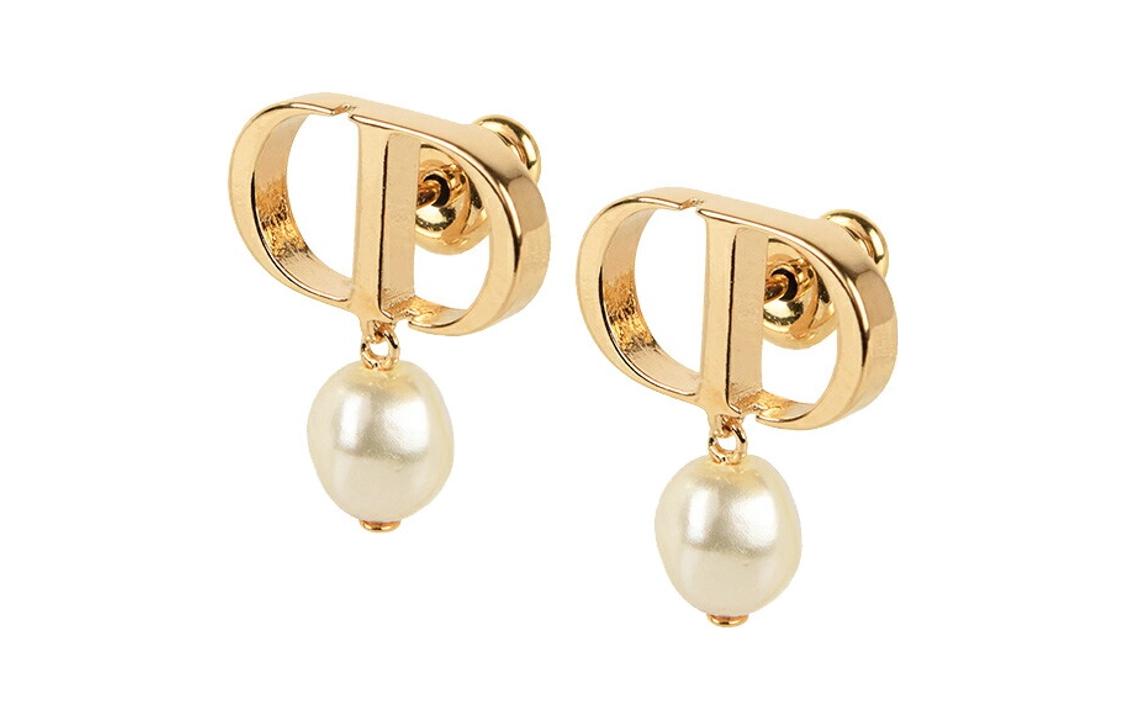 (Women) 2022 DIOR Petit CD Gold Metal Earrings for Women E1520PTCRS-D301 圖 3
