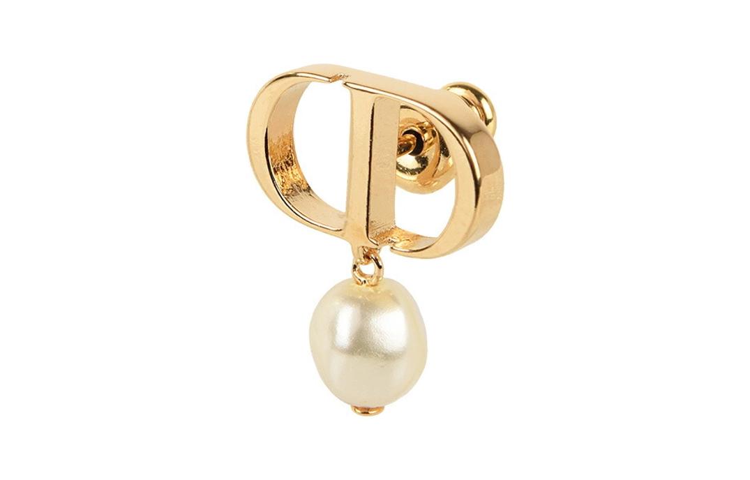 (Women) 2022 DIOR Petit CD Gold Metal Earrings for Women E1520PTCRS-D301 圖 4