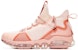 (W) 361° 'Kasut Lari Mid-Top Penyerap Kejut Bernafas - Merah Jambu Transparent' 681932273-2