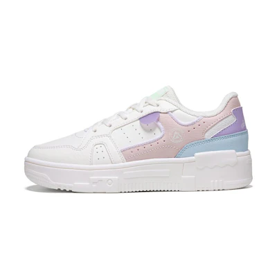 (W) 361° 'Pink White Low Top'