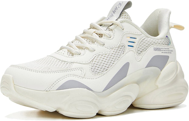 (Women) 361° 'White Grey' 'Bounce Technology Low-Top Mesh' 682026765-1 Order (Women) 361° 'White Grey' 'Bounce Technology Low-Top Mesh' 682026765-1