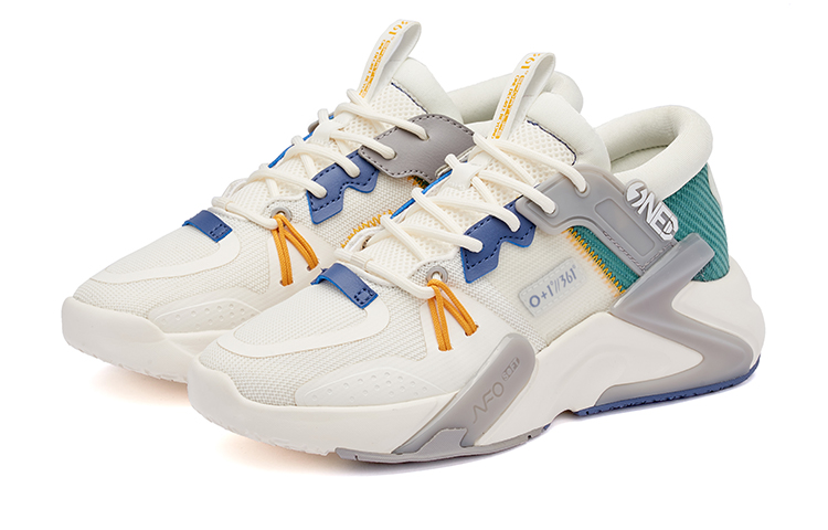 Shop (W) 361° 'Putih Nebula Cyan' 682236705F-7