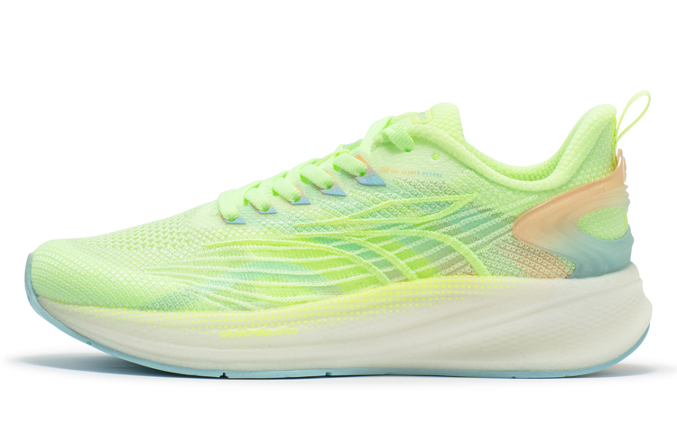 (Women) 361° Bounce 4.0 Low 'Fluorescent Light Yellow Green/Peach Pink Sand' 582322201-5