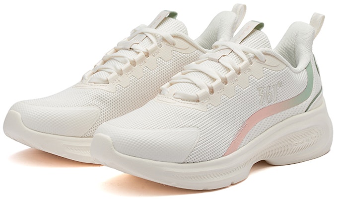 (Women) 361° Bounce Running Low 'White Pink' 682212237V-2 Lookbook (Women) 361° Bounce Running Low 'White Pink' 682212237V-2