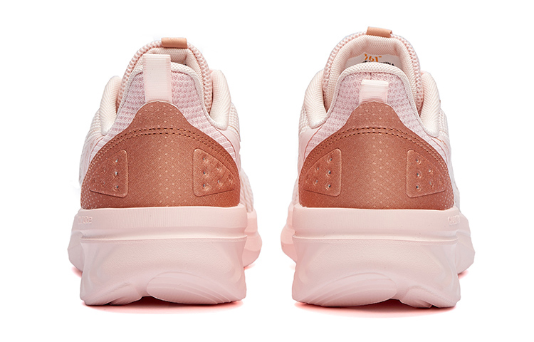 Shop (W) 361° Bounce Tech Low 'Pink Bronze' Sepatu Olahraga Wanita 582124404F-3