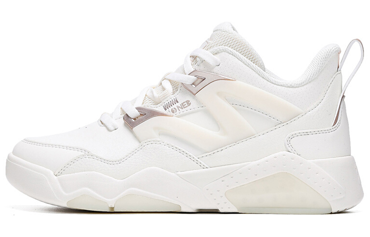 (Women) 361° Bounce Tech Mid-Top Sneaker 'White Gold' 682036604-1