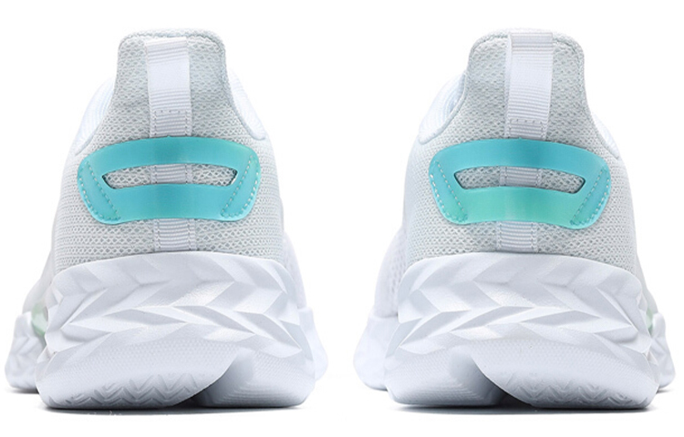 Lookbook (W) 361° 弹力科技跑鞋 '白粉' 582024413-1