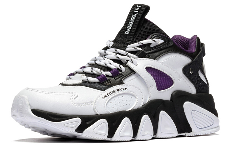 Order (W) 361° 低帮白黑色回弹科技篮球鞋 682036789-4