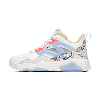 (W) 361° Bounce Technology Mid-Top 'White Blue'