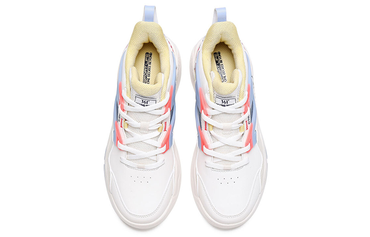 Lookbook (W) 361°バウンスミッドトップ「白青」 682036604-8