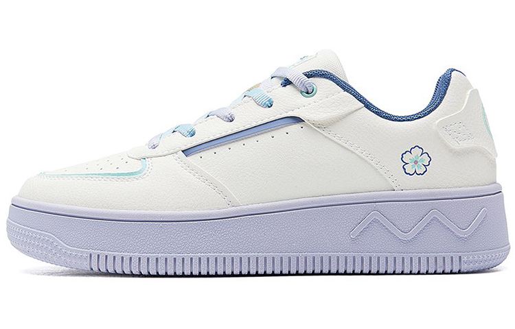 (Women) 361° Bounse Tech Low 'White Blue Purple' 682116607F-8
