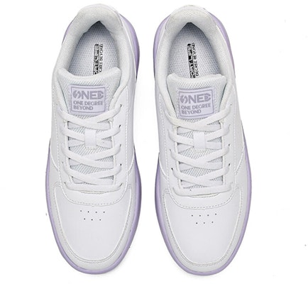 (Women) 361° Bounse Technology Low Top 'White Purple' 682026622F-4 Order (Women) 361° Bounse Technology Low Top 'White Purple' 682026622F-4