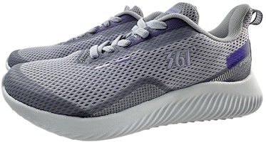 (W) 361° Kasut Lari Low-Top Ringan Bernafas ''Ungu Muda Kelabu'' 582032205F-4 Shop (W) 361° Kasut Lari Low-Top Ringan Bernafas ''Ungu Muda Kelabu'' 582032205F-4