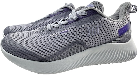 (W) 361° Kasut Lari Low-Top Ringan Bernafas ''Ungu Muda Kelabu'' 582032205F-4 Shop (W) 361° Kasut Lari Low-Top Ringan Bernafas ''Ungu Muda Kelabu'' 582032205F-4