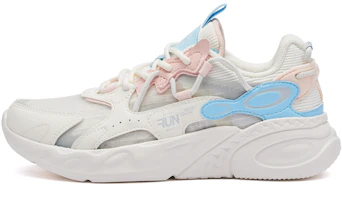 (Women) 361° Breathable Lightweight Low 'Feather White-Transparent Pink' 682122219F-9 (Women) 361° Breathable Lightweight Low 'Feather White-Transparent Pink' 682122219F-9