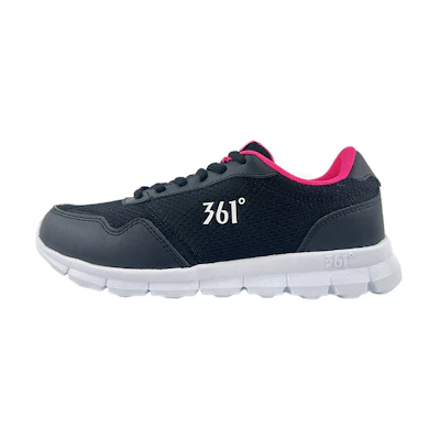(W) 361° Breathable Low-Top Running Shoes 'Black'