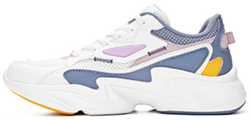 (Women) 361° Breathable Mesh 'Dad Shoe White Blue Purple' 681936786-2 Buy (Women) 361° Breathable Mesh 'Dad Shoe White Blue Purple' 681936786-2