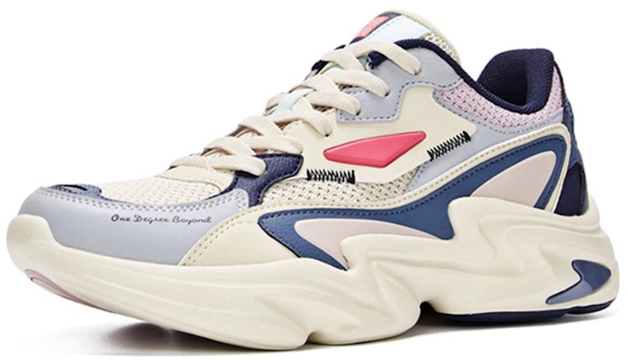 (Women) 361° Breathable Mesh 'Dad Shoe White Blue' 681936786-4 Lookbook (Women) 361° Breathable Mesh 'Dad Shoe White Blue' 681936786-4