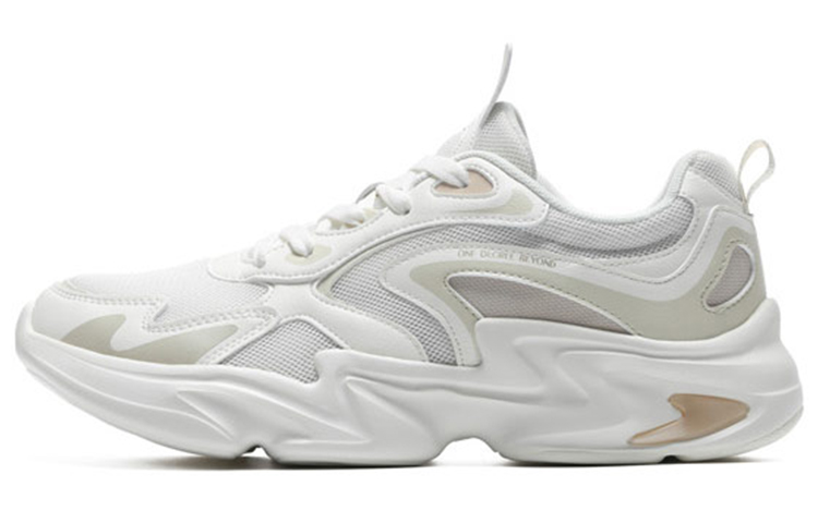 (Women) 361° Breathable Mesh Chunky Sneakers 'White Gold' 682036796-1