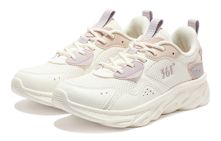 Lookbook (W) 361° 透气网面低帮跑鞋 '白紫色' 682232212V-2