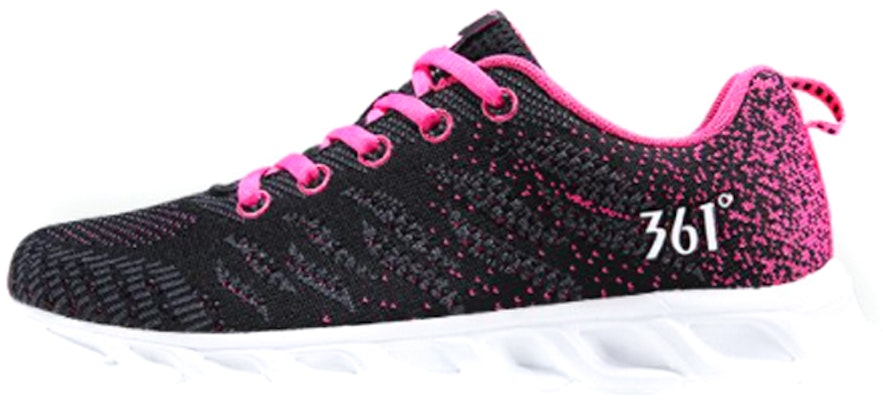 (Women) 361° Breathable Mesh Running Shoes 'Black Pink' 681822222-4 Buy (Women) 361° Breathable Mesh Running Shoes 'Black Pink' 681822222-4