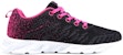 (Women) 361° Breathable Mesh Running Shoes 'Black Pink' 681822222-4