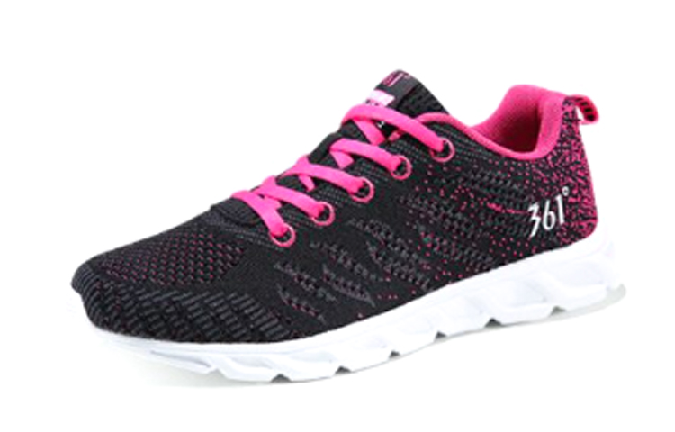 Lookbook (W) Zapatillas de Running 361° de Malla Transpirable 'Negro Rosa' 681822222-4