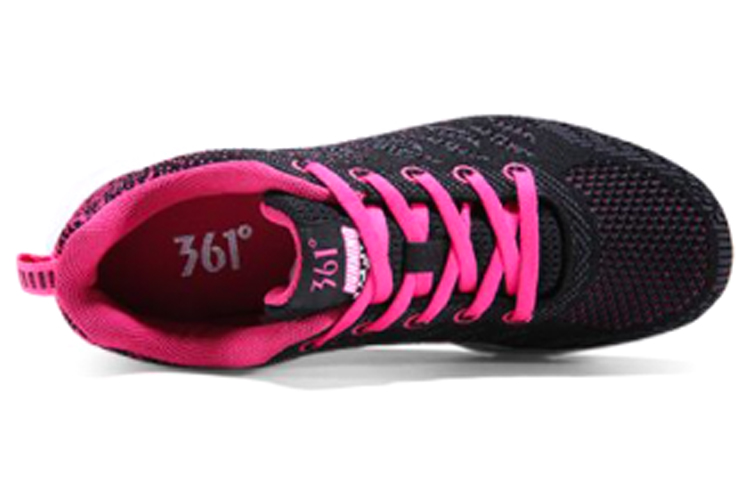 Shop (W) Zapatillas de Running 361° de Malla Transpirable 'Negro Rosa' 681822222-4