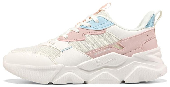 (W) 361° Ringan Low Top Penyerap Guncangan Bernapas 'White Pink'. 682146728-17 Buy (W) 361° Ringan Low Top Penyerap Guncangan Bernapas 'White Pink'. 682146728-17