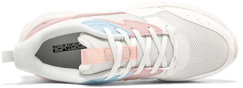 (W) 361° Ringan Low Top Penyerap Guncangan Bernapas 'White Pink'. 682146728-17 Order (W) 361° Ringan Low Top Penyerap Guncangan Bernapas 'White Pink'. 682146728-17