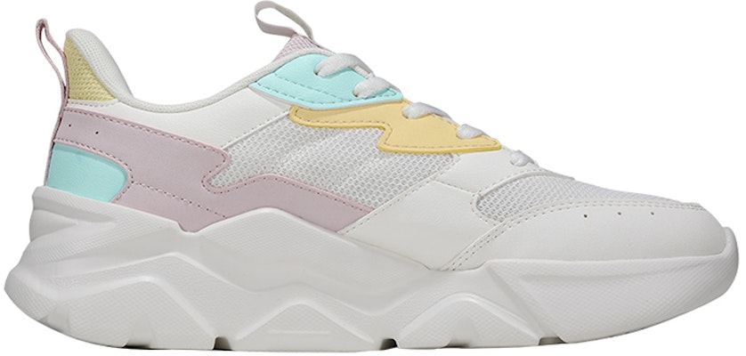 (Women) 361° Breathable Versatile Casual Sneaker 'White Blue Pink' 682146728-12 Order (Women) 361° Breathable Versatile Casual Sneaker 'White Blue Pink' 682146728-12