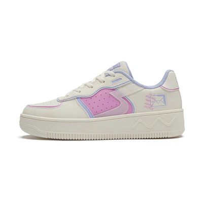 (W) 361° Casual Trend Low-Top Skateboard 'White Purple'