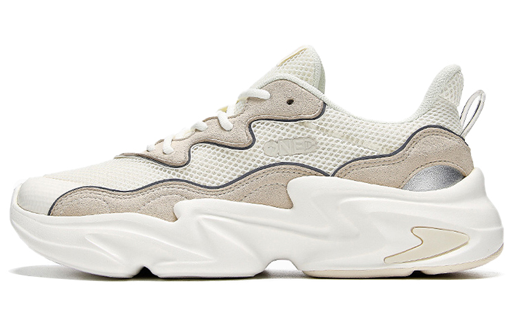 (Women) 361° Chunky Dad Shoes 'Beige White' 682026769F-4