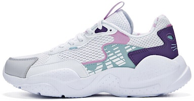 (Women) 361° Comfort Durable Running Shoes 'White Purple' 682016785-6 (Women) 361° Comfort Durable Running Shoes 'White Purple' 682016785-6