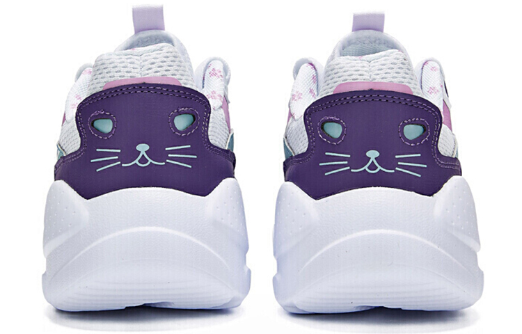 Lookbook (W) Sepatu Lari 361° Comfort Tahan Lama 'Putih Ungu' 682016785-6