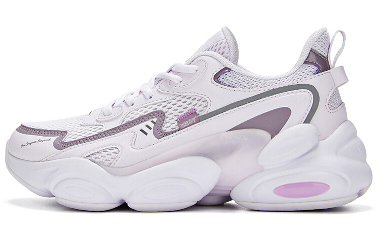 (Women) 361° Comfort Fashion Sneaker 'White Purple' 682026766-2