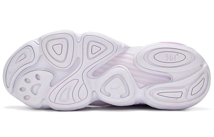 Shop (W) Zapatillas 361° Comfort Fashion 'Blanco Púrpura' 682026766-2