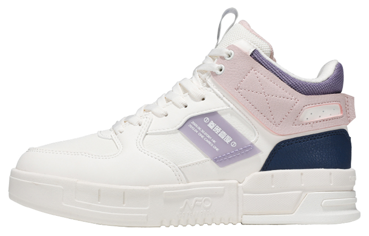 (Women) 361° Comfort Thick Sole Low Top 'Simple Warmth White Purple' 682146608B-6
