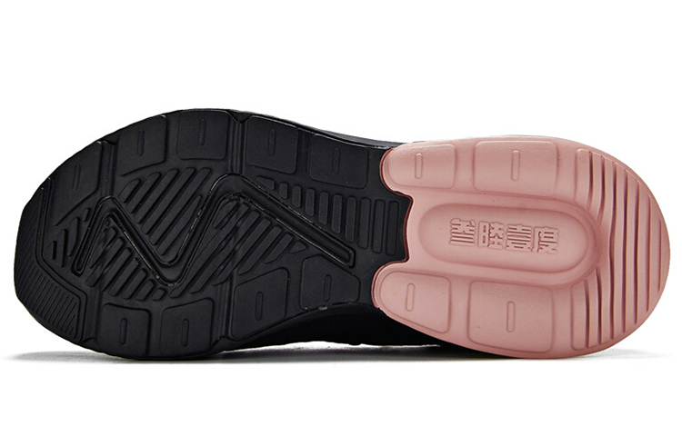 Shop (W) 361° 快適 通気性 メッシュ エアクッション ランニングシューズ 'ブラックゴールド' 581946762-9