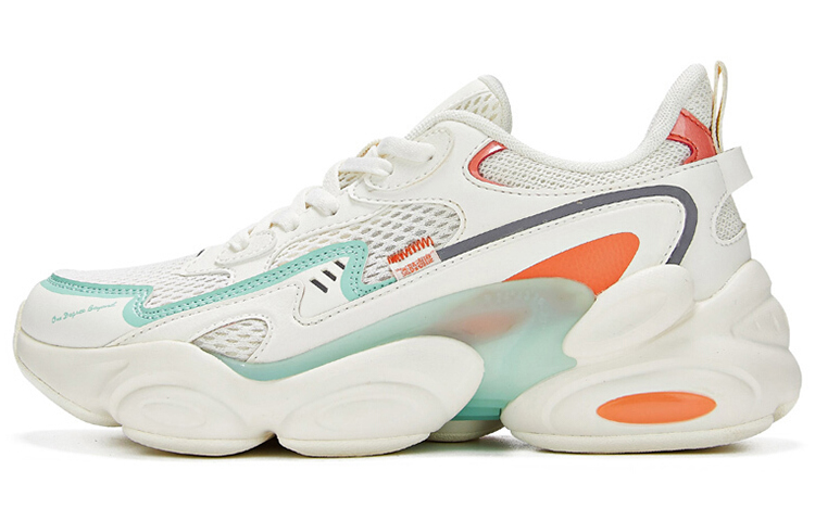 (Women) 361° Fashion Comfort Sneaker 'White Green' 682026766-3