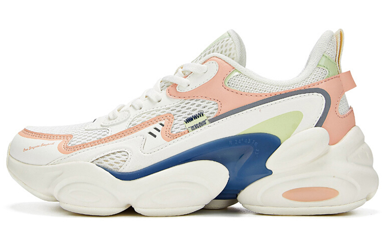 (Women) 361° Fashion Comfort Sneakers 'Pink White' 682026766-4