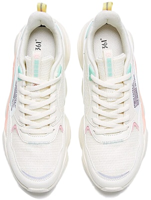 (W) 361° 时尚低帮板鞋 '白粉色' 682016789-1 Order (W) 361° 时尚低帮板鞋 '白粉色' 682016789-1