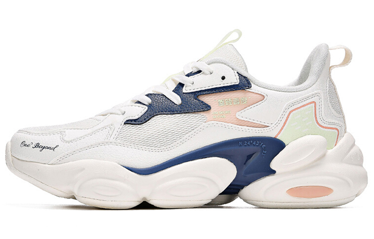 (Women) 361° Fashion Low-Top Casual 'White Blue' 682016787-4