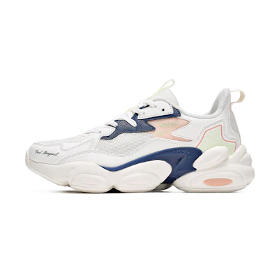 (W) 361° Fashion Low-Top Casual 'White Blue'
